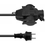 Verlängerungskabel EUROLITE 3024701D 3x2,5 mm², 3 m, Stromverlängerungsleitung