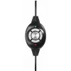 Kopfhörer MEDIA-TECH MT3573 kabelgebunden binaural faltbar mit Bügelmikrofon, 1,9-m-Kabel, USB, Schwarz