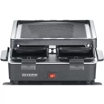 Severin Mini Raclette Grill 4 kleine Antihaft-Pfännchen 600 W