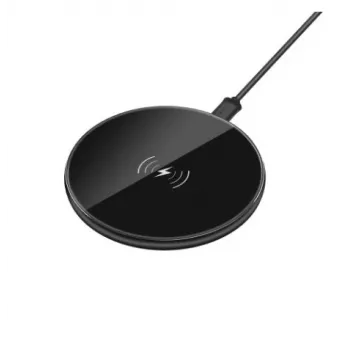 Kabelloses Ladegerät Devia Aurora Series Ultra-schlank V2 10W — Schwarz
