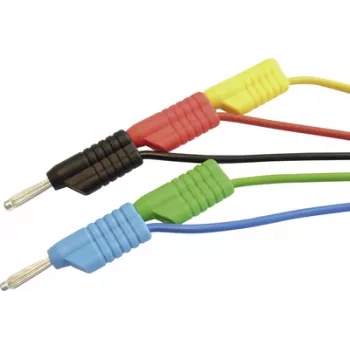 Testleitungs-Set Voltcraft MS 4250S mit 4 mm Bananensteckern