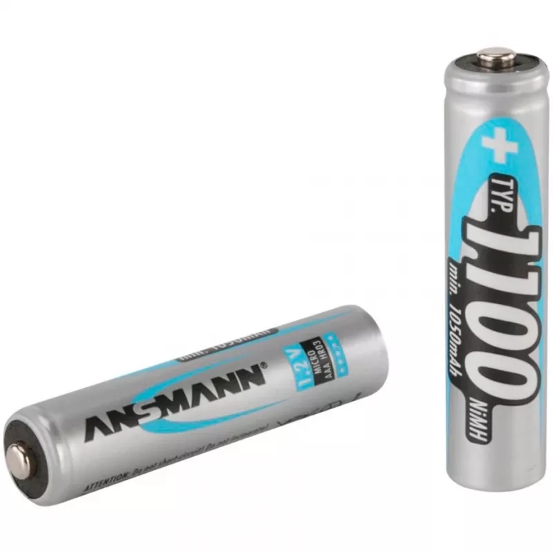 Batterie Ansmann 1x2 NiMH 1100 mAh Micro AAA HR03