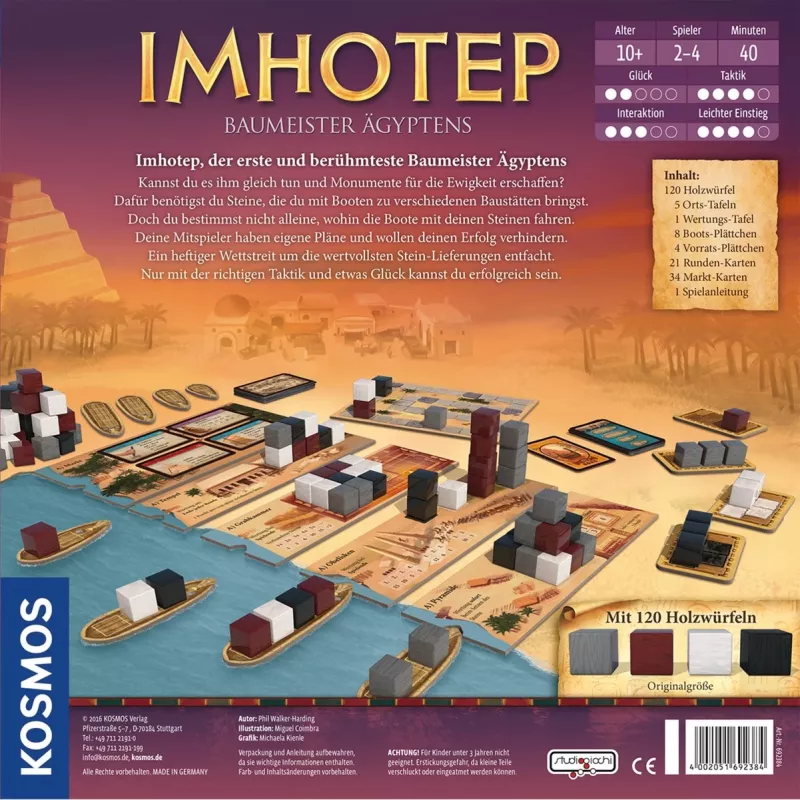 Kosmos 69238 Brett-/Kartenspiel Brettspiel Strategie