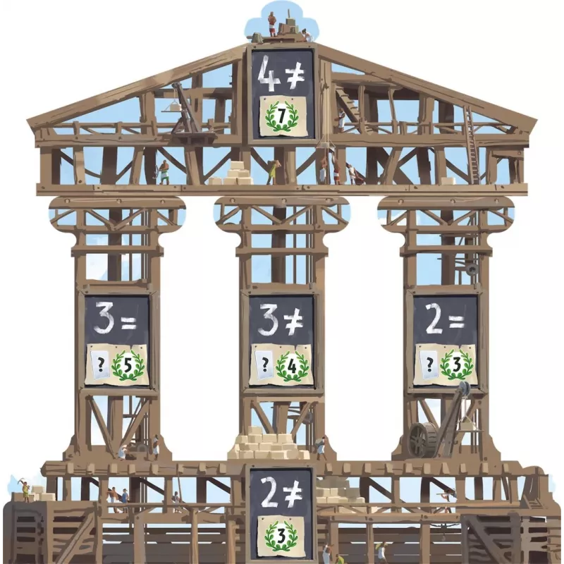 Brettspiel 7 WUNDER DER WELT - ARCHITEKTEN (POLNISCHE VERSION)