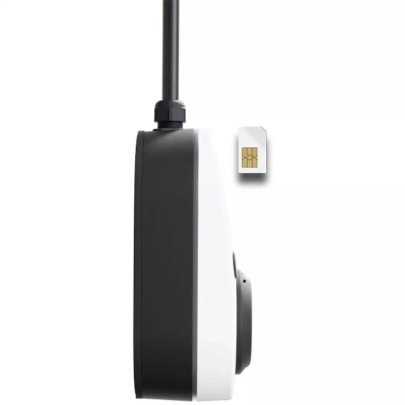 Charger Gemini 2.0, 22 kW (32A 3-phasig), Wallbox Weiß/Schwarz, ohne Kabel, 4G/LTE