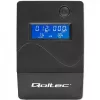 Qoltec Monolith USV (unterbrechungsfreie Stromversorgung) Doppelwandlung (Online) 1 kVA 600 W 2 Schuko-Steckdosen