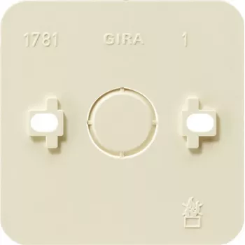 GIRA 008113 Wandplatte/Schalterabdeckung Beige (008113)