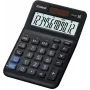 Tischrechner Casio MS-20F 12-stellig Schwarz Solar Batterie