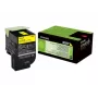Toner Lexmark 80C20Y0 3000 Seiten Gelb