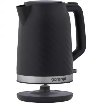 Gorenje K17SPB Wasserkocher, elektrisch, Fassungsvermögen 1,7 L, Leistung 2200 W, Schwarz | Gorenje