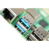 Single-Board-Computer Raspberry Pi 5 Entwicklungsboard — 2400 MHz Arm Cortex-A76, bis zu 16 GB LPDDR4x, MicroSD, USB 3.2, Wi‑Fi 5