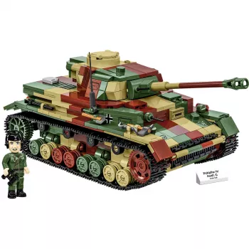 Blocks WWII PZKPFW IV AUSF.G 1107 Blöcke
