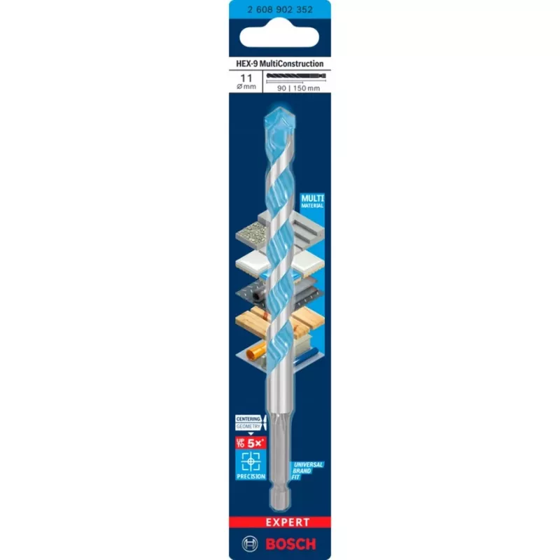 Bohrer Bosch Expert HEX-9 Multi Construction Ø11 mm, Sechskantschaft