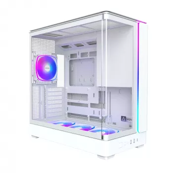 PC-Gehäuse Montech KING 45 PRO (W) — Weißer Midi-Tower für Micro-ATX / Mini-ITX