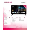 24 Zoll LED Smart Display Fernseher SENCOR SLE 24S830MB — HD-Auflösung, Energieeffizienzklasse E