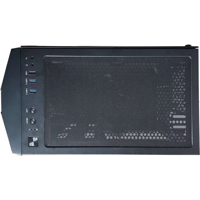 PC-Gehäuse Xilence Performance C XILENT BLADE X512.RGB Midi Tower Schwarz
