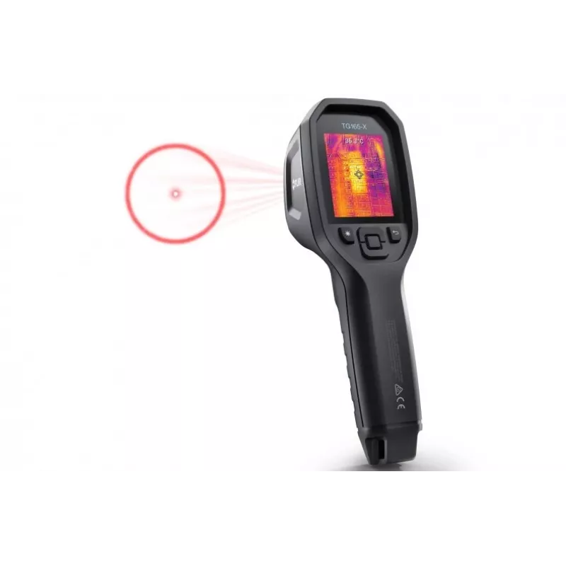 FLIR TG165-X MSX Wärmebildkamera -25 bis +300 °C 80 x 60 Pixel 8,7 Hz MSX®, integrierte LED-Leuchte, Digitalkamera