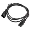 Netzkabel Lanberg CA-C13E-10CC-0018-BK Schwarz 1,8 m