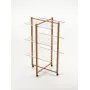 ARREDAMENTI KARISMA Wäscheständer – 80 x 68 cm, Braun