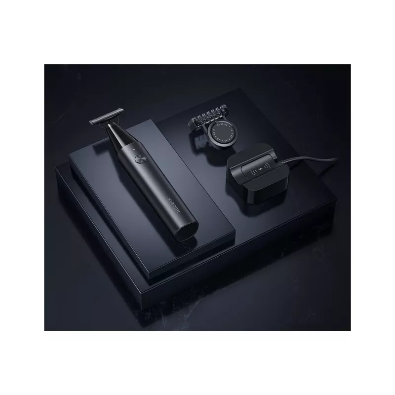 Haarschneider Xiaomi BHR7052EU — wiederaufladbar schwarz, 14 Längeneinstellungen, Ganzkörpergebrauch, IPX7 wasserdicht
