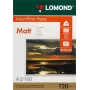 Lomond Foto-Tintenstrahlpapier matt 120 g/m² A3, 100 Blatt