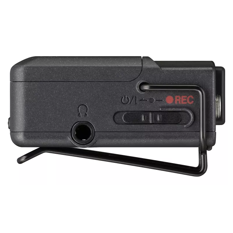 Tragbarer digitaler Recorder Tascam DR-10L Pro mit Lavalier-Mikrofon, 24-Bit/96 kHz, MicroSDXC, USB-C