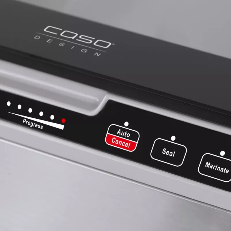 Caso | Vakuumiergerät mit Kammer | VacuChef 40 | Leistung 280 W | Edelstahl
