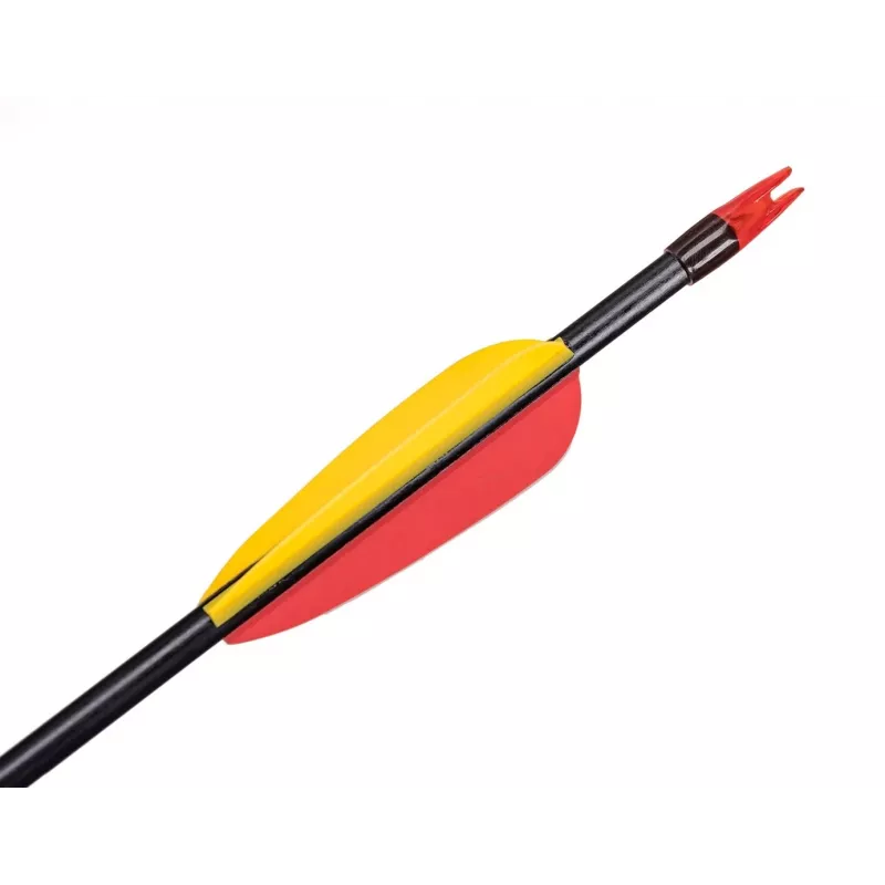 Arrow, Glasfaser 28 Zoll POE LANG VD-055K — Set mit 5, Jagd-/Zielschäfte