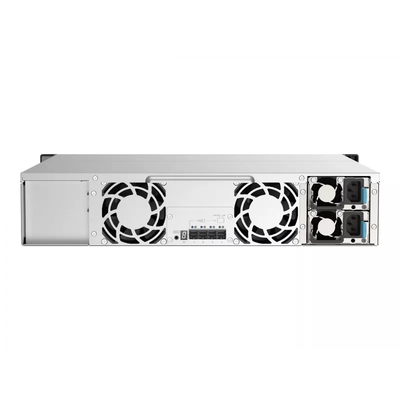 QNAP TL-R1220Sep-RP HDD/SSD-Gehäuse Schwarz, Grau 2,5/3,5 Zoll
