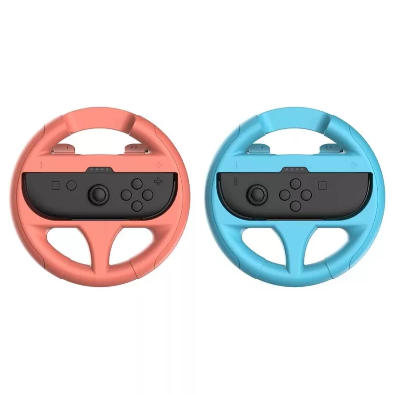 Wheel mod Subsonic 2er-Pack Lenkräder für Switch & Switch 2 Rot Türkis