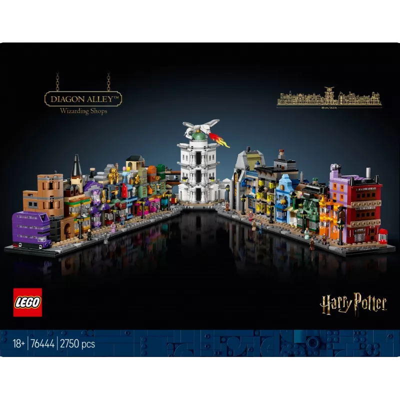 LEGO HARRY POTTER 76444 Diagon Alley Zauberläden