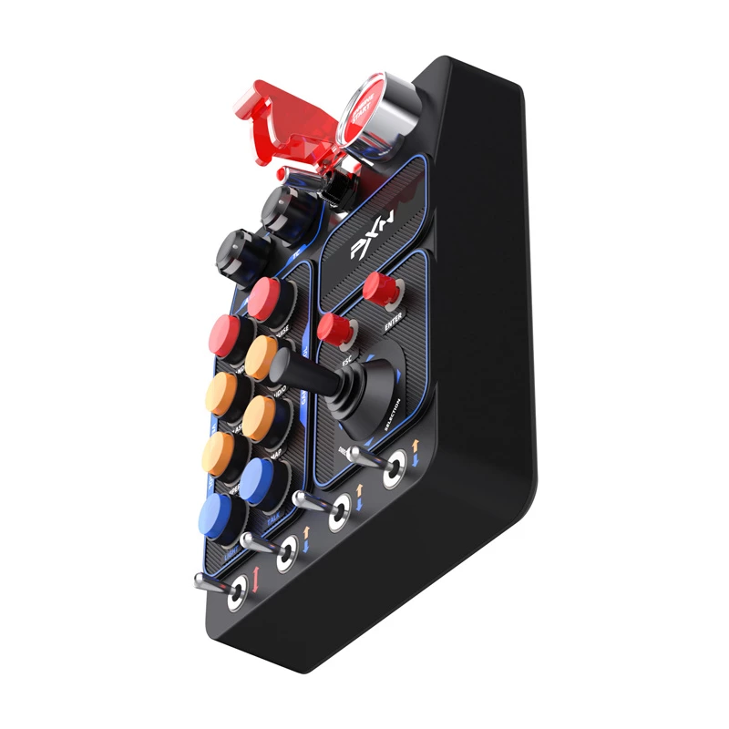 Steuerbox Tastenpanel PXN PXN-CB1 für Simracing — externes Schalterpanel mit mehreren Tasten