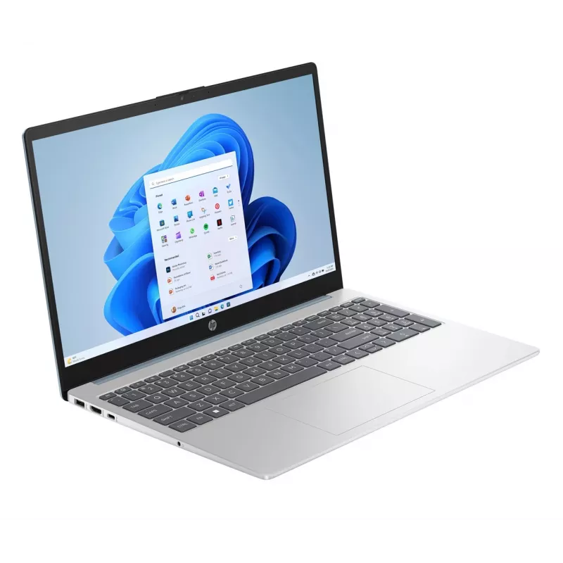 HP 15-fc0056nw Ryzen 3 7320U 15.6FHD IPS 250nits 8GB LPDDR5 5500 SSD512 Radeon 610M Cam720p 41Wh Win11 Natur-Silber 2Y