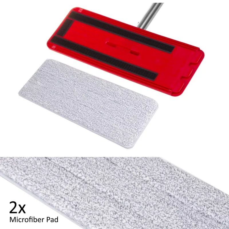 GB870 MaxiClean Flachwischer-Set mit 2-in-1-Reinigungseimer 5,7L Wischset Bodenwischer Reinigungssystem Reiniger 360° drehbarer Wischkopf