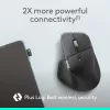 Logitech Logitech MX Master 4 for Business Maus – Kabellos + Bluetooth, 8000 DPI, Graphit | Logitech