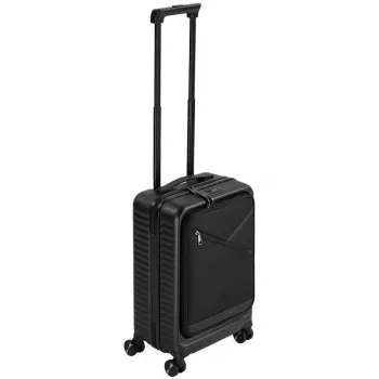 Kabinenkoffer Rivacase Clark ECO 8181 — kompakter Handgepäckkoffer, schwarz