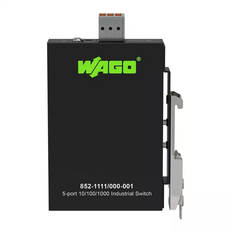 WAGO 852-1111/000-001 Industrial-ECO-Switch, 5 Ports 1000