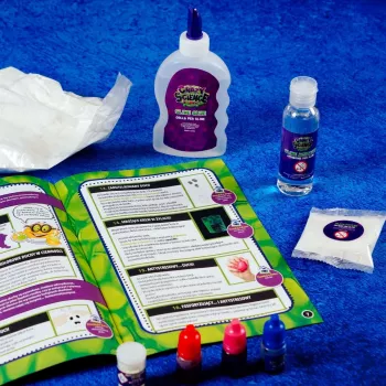 Wissenschaftsbaukasten Liscianigiochi Crazy Science Schleim im Dunkeln 304-PL89239 — Experimentierset mit im Dunkeln leuchtendem Schleim
