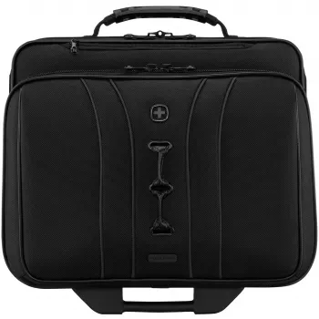 Wenger Rollkoffer-Laptoptasche Legacy Schwarz Series für 15,6 Zoll (39,62 cm) mit Tablet-Fach