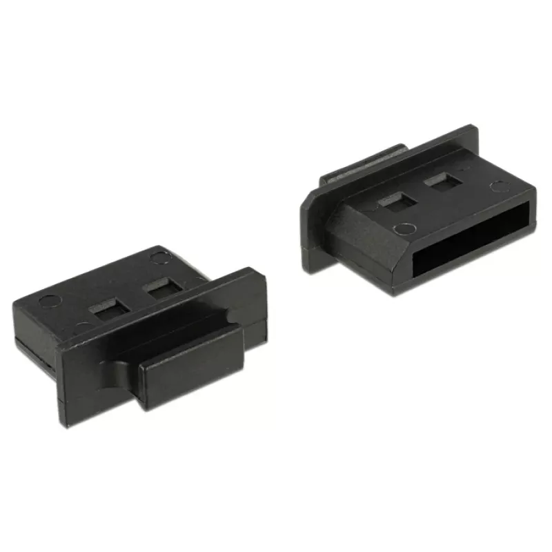 Buchsen-Schutzkappe DeLOCK 64025 DisplayPort Schwarz