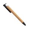 Kugelschreiber mit Stylus und Ständer FIXED FIXPEN-BA Bamboo — 3-in-1 Stift, Touchscreen-Stylus und integrierter Tischständer