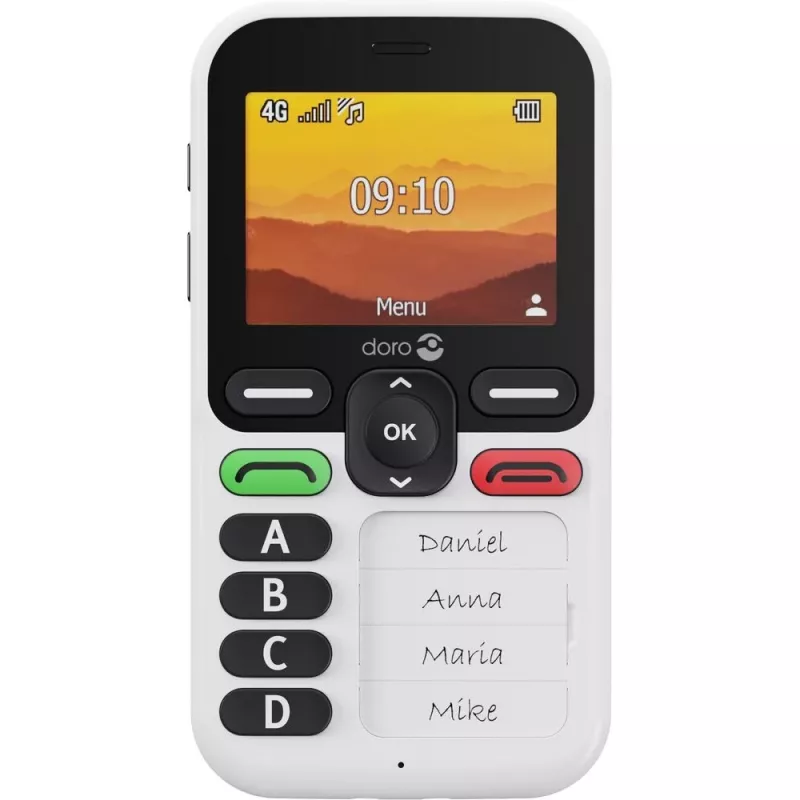 Smartphone Doro Leva X10 2,4 Zoll 1150 mAh Graphit