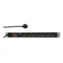 Überspannungsschutz LogiLink PDU7C01 Schwarz 7 AC-Ausgänge 230 V 2 m