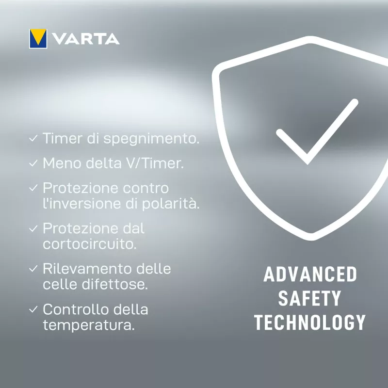 Batterieladegerät Varta 57687 Haushaltsbatterie AC