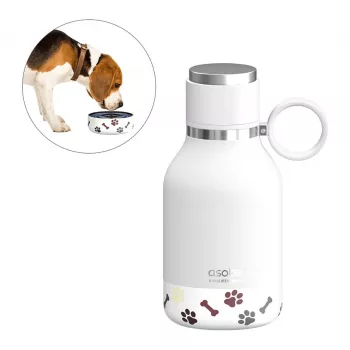Hundenapf Asobu SDB1 Weiß 1000 ml Indoor Outdoor