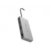 HYPER HDMB2 Interface Hub USB 3.2 Gen 1 (3.1 Gen 1) Type-C 5000 Mbit/s Edelstahl