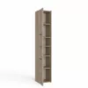 Topeshop S33 SONOMA Badezimmer-Aufbewahrungsschrank Eiche