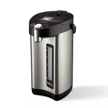 Feel-Maestro MR-081 Thermopott 3,8 l Silber, Schwarz