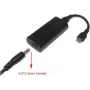 CoreParts MBXUSBC-CO0006 Kabeladapter 4,5*3,0 USB C Schwarz