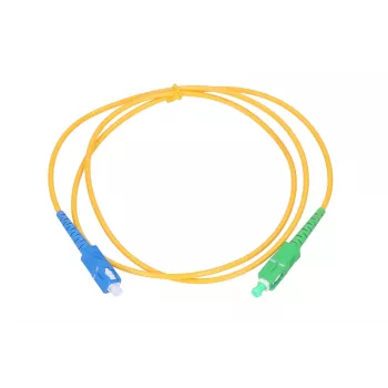 Netzwerkkabel Extralink Patchcord SC/APC-SC/UPC Single mode G652D 1m
